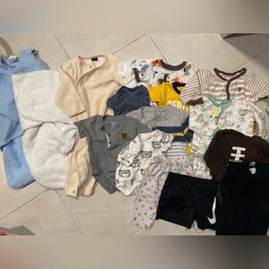 Baby boy infant 0-12 month bundle